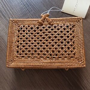 Basket clutch summer vacation beach resort
